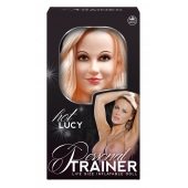 Надувная кукла с вибрацией и 2 любовными отверстиями Hot Lucy Lifesize Love Doll - NMC - в Братске купить с доставкой