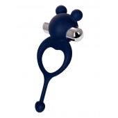 Синее виброкольцо с хвостиком JOS MICKEY - JOS - в Братске купить с доставкой Синее виброкольцо с хвостиком JOS MICKEY - JOS - в Братске купить с доставкой