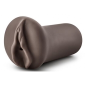 Коричневый мастубратор-вагина Nicole s Kitty - Blush Novelties - в Братске купить с доставкой