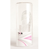 Прозрачная гелевая насадка с клиторальным отростком - 13 см. - Toyfa Basic - в Братске купить с доставкой