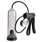 Вакуумная мужская помпа с датчиком давления Pro-Gauge Power Pump - Pipedream - в Братске купить с доставкой