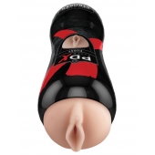 Мастурбатор-вагина Vibrating Pussy Stroker с вибрацией - Pipedream - в Братске купить с доставкой