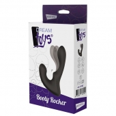 Чёрный массажер простаты с 2 моторами BOOTY ROCKER - Dream Toys - в Братске купить с доставкой