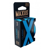 Классические презервативы в железном кейсе MAXUS Classic - 3 шт. - Maxus - купить с доставкой в Братске