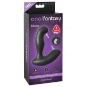 Черный массажер простаты Electro Stim Prostate Vibe с электростимуляцией - 13,3 см. - Pipedream - купить с доставкой в Братске
