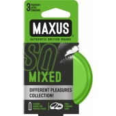Презервативы в железном кейсе MAXUS Mixed - 3 шт. - Maxus - купить с доставкой в Братске