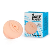 Телесная насадка-вагина на помпу - Sex Expert - в Братске купить с доставкой