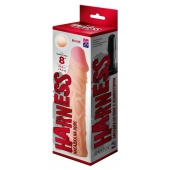Насадка на пояс Harness RED LINE - 21,5 см. - LOVETOY (А-Полимер) - купить с доставкой в Братске