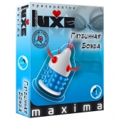 Презерватив LUXE Maxima  Глубинная бомба  - 1 шт. - Luxe - купить с доставкой в Братске