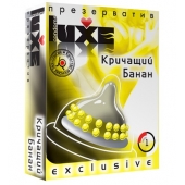Презерватив LUXE  Exclusive  Кричащий банан  - 1 шт. - Luxe - купить с доставкой в Братске
