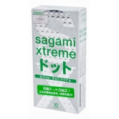 Презервативы Sagami Xtreme Type-E с точками - 10 шт. - Sagami - купить с доставкой в Братске