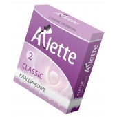 Классические презервативы Arlette Classic - 3 шт. - Arlette - купить с доставкой в Братске