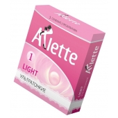 Ультратонкие презервативы Arlette Light - 3 шт. - Arlette - купить с доставкой в Братске