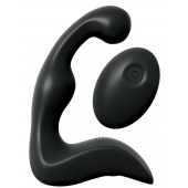 Черный вибромассажер простаты с пультом ДУ Control P-Spot Pro - Pipedream - в Братске купить с доставкой