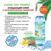 Очищающий спрей для игрушек CLEAR TOY Tropic - 100 мл. - Биоритм - купить с доставкой в Братске