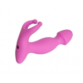 Розовый стимулятор простаты с усиками - 15 см. - 4sexdreaM - в Братске купить с доставкой
