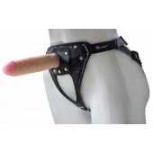 Универсальный мягкий пояс с насадкой Hard brutal BDSM-КОНСУЛ - 17 см. - LOVETOY (А-Полимер) - купить с доставкой в Братске