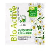 Пробник лубриканта на водной основе Bio Active - 3 гр. - Биоритм - купить с доставкой в Братске