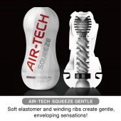 Мастурбатор AIR-TECH Squeeze Gentle - Tenga - в Братске купить с доставкой