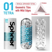 Мастурбатор SPINNER Tetra - Tenga - в Братске купить с доставкой