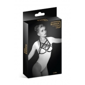 Черная упряжь на грудь Clara - Bijoux Pour Toi - купить с доставкой в Братске
