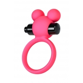 Розовое виброкольцо на пенис A-Toys - A-toys - в Братске купить с доставкой