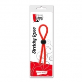 Красное эрекционное лассо с одной бусинкой-утяжкой STRETCHY THICK LASSO - Dream Toys - в Братске купить с доставкой