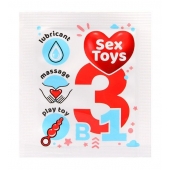 Гель-лубрикант на водной основе Sex Toys - 4 гр. - Биоритм - купить с доставкой в Братске