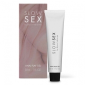 Лубрикант на водной основе Slow Sex Anal Play Gel - 30 мл. - Bijoux Indiscrets - купить с доставкой в Братске