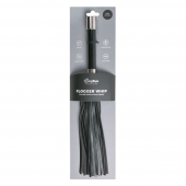 Черная плеть Easytoys Flogger With Metal Grip - 38 см. - Easy toys - купить с доставкой в Братске