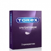 Презервативы Torex  Ультратонкие  - 3 шт. - Torex - купить с доставкой в Братске