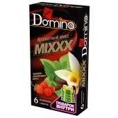 Ароматизированные презервативы DOMINO  Ароматный микс  - 6 шт. - Domino - купить с доставкой в Братске