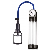 Прозрачная вакуумная помпа Sex Expert с манометром - Sex Expert - в Братске купить с доставкой