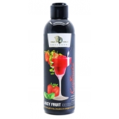 Интимный гель-смазка JUICY FRUIT с ароматом клубники - 200 мл. - БиоМед - купить с доставкой в Братске