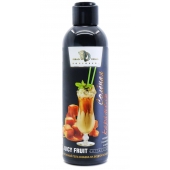 Интимный гель-смазка JUICY FRUIT с ароматом солёной карамели - 200 мл. - БиоМед - купить с доставкой в Братске