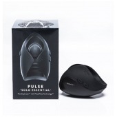 Черный инновационный мужской вибратор PULSE SOLO ESSENTIAL - Hot Octopuss - в Братске купить с доставкой