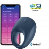 Эрекционное кольцо Satisfyer Strong One с возможностью управления через приложение - Satisfyer - в Братске купить с доставкой