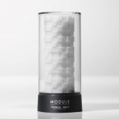 Белый 3D мастурбатор MODULE - Tenga - в Братске купить с доставкой