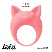 Оранжевое эрекционное кольцо Lemur Remi - Lola Games - в Братске купить с доставкой