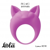 Фиолетовое эрекционное кольцо Lemur Remi - Lola Games - в Братске купить с доставкой