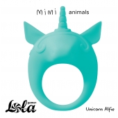 Зеленое эрекционное кольцо Unicorn Alfie - Lola Games - в Братске купить с доставкой