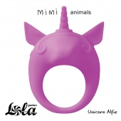 Фиолетовое эрекционное кольцо Unicorn Alfie - Lola Games - в Братске купить с доставкой