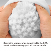 Белый мастурбатор Tenga Geo Coral - Tenga - в Братске купить с доставкой