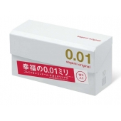 Супер тонкие презервативы Sagami Original 0.01 - 10 шт. - Sagami - купить с доставкой в Братске