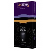 Разноцветные презервативы DOMINO Colour Beauty - 6 шт. - Domino - купить с доставкой в Братске