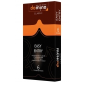 Презервативы с увеличенным количеством смазки DOMINO Easy Entry - 6 шт. - Domino - купить с доставкой в Братске