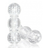 Прозрачный фигурный мастурбатор Master Stroker - Blush Novelties - в Братске купить с доставкой