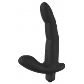Черный вибромассажер простаты Naughty Finger Prostate Vibe - 13,8 см. - Orion - в Братске купить с доставкой