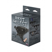 Пояс HARNESS BEST SELECT с вагинальной пробкой - LOVETOY (А-Полимер) - купить с доставкой в Братске