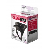 Черный пояс для насадок CLASS STRAP Restyling - LOVETOY (А-Полимер) - купить с доставкой в Братске